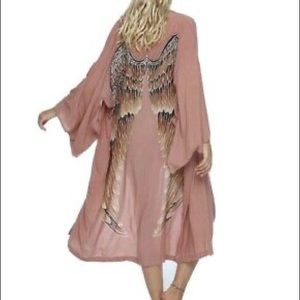 Warriors of the Divine - Archangel Gabriel hand painted every day kimono